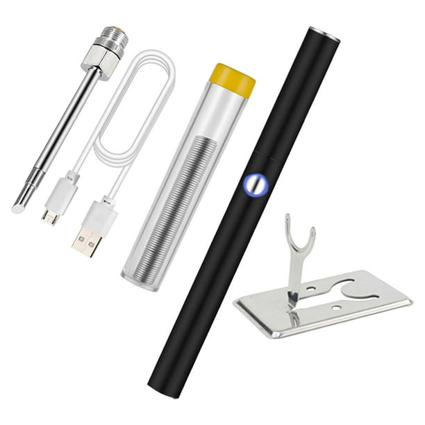 de soldador inalámbrico Carga USB con estuche protector con puntas eléctricas C Gloria soldador electrico