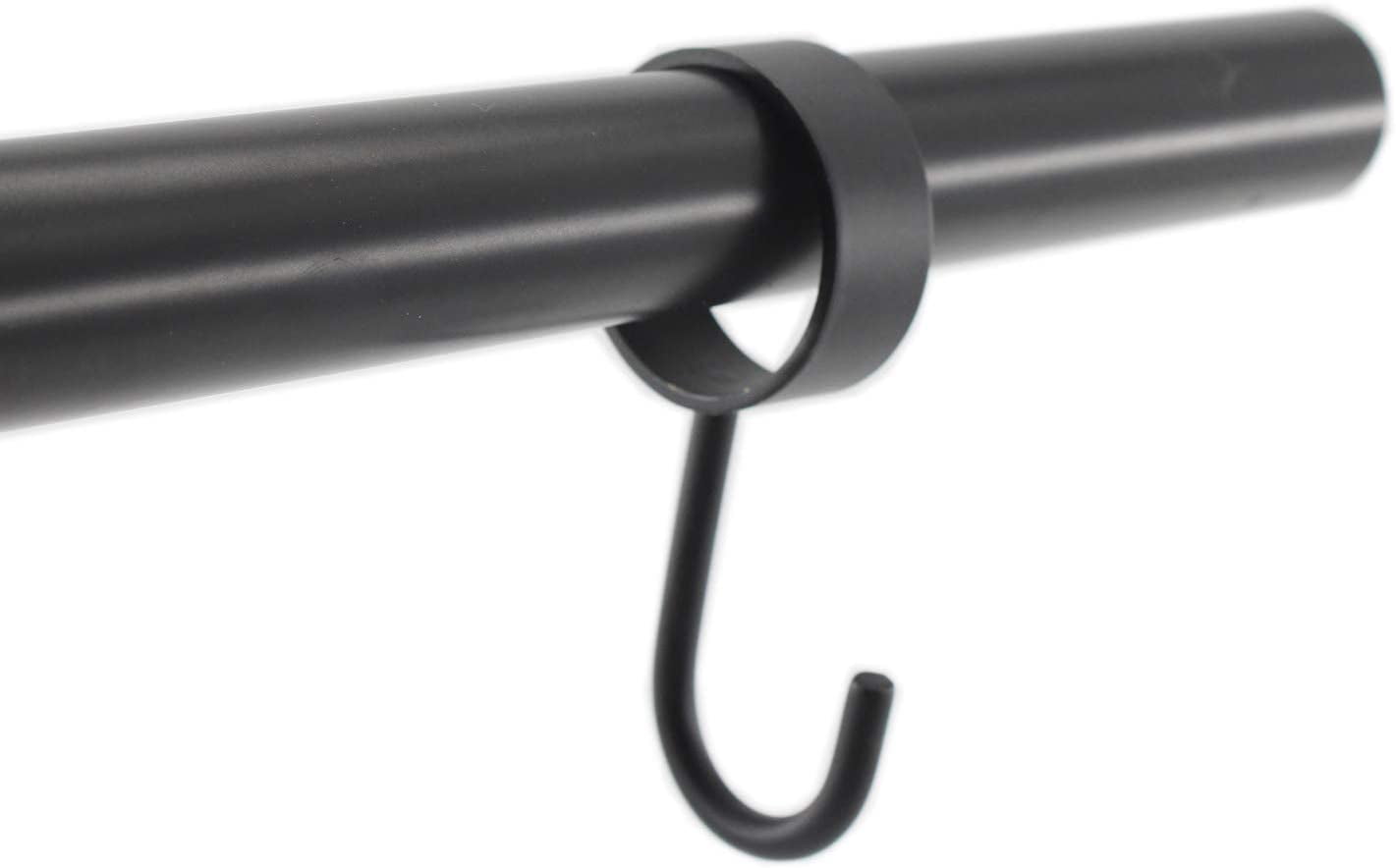 Stainless Steel Closet Rod Hooks, Heavy Duty Utility Hooks for