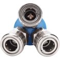 thumbnail image 5 of 3-Way Hex Style Manifold, Industrial Quick Couplers Provide Durable Construction And Leak-Free Connection For Compressor Hose Accessories (1PCS), 5 of 5