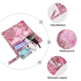 thumbnail image 4 of 2 Pack Wet Dry Bags,Flamingo Love Pink Paradise Waterproof Reusable Dual Zipper Bags for Swimwear, Gym Clothes, Toiletries, Baby Diapers, 4 of 8