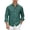 Green*, variant on RUTAYY Men's Shirts Long Sleeve Solid Color Casual Everyday Comfortable Button Down with Button Tops Work Beach Blouse