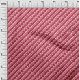 thumbnail image 3 of oneOone Cotton Poplin Pink Fabric Stripes Quilting Supplies Print Sewing Fabric By The Yard 56 Inch Wide, 3 of 5