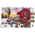 thumbnail image 3 of Buffalo Games 500 Piece Puzzle, Wysocki Americana - Whistle Stop Christmas, 3 of 5