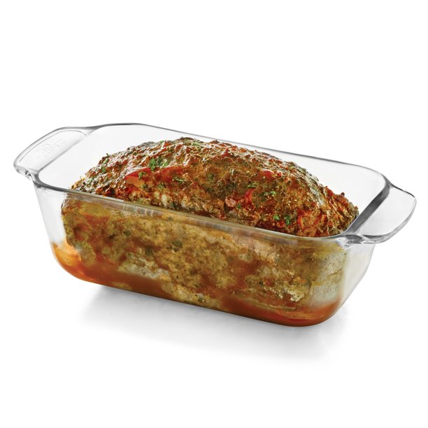 Libbey Baker's Basics Glass Loaf Dish, 9inch by 5inch
