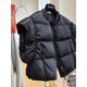 thumbnail image 2 of Chaleco Corto con cuello alto y bolsillos delanteros, Abrigo acolchado sin mangas con cremallera, ropa de abrigo, invierno y otoño, 2024, 2 of 5