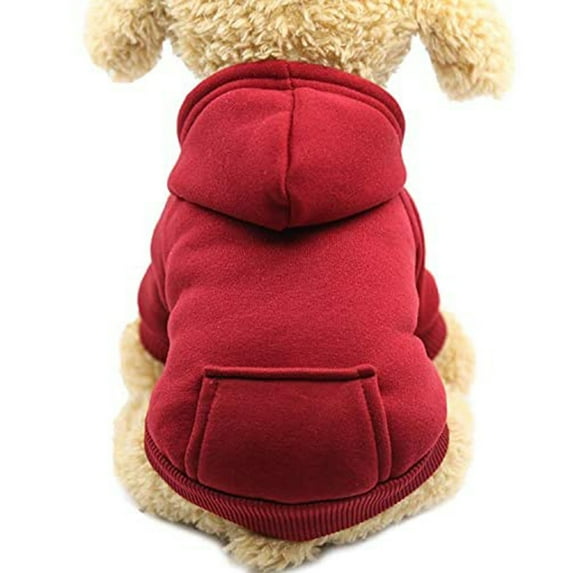 Coloody Pet Dog Cat Hoodie with Pockets Suitable for Small Dogs
