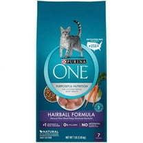 Purina One Advanced Nutrition Hairball Formula Dry Cat Food (Pack of 2)