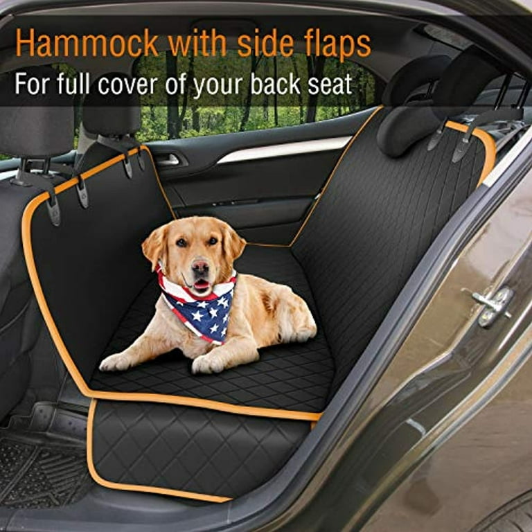 Pets Dog Hammock Car Seat Cover Back Seat Waterproof 3-in-1 Protector  Against Dirt for Sedan SUV 