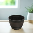 thumbnail image 2 of OULII Planter Pots Barrel Shape Wood-like Material for Balcony Vegetable Garden 1Pcs, 2 of 5