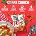 thumbnail image 4 of Lenny & Larry's Fitzels Protein Pretzels Snack, Pizza Palooza, 20g of Protein, 8 Pack, 4 of 7