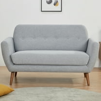 A&D Home Oakland Loveseat Sofa, Moonlight
