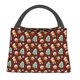 thumbnail image 1 of Fotbe Christmas Gingerbread Bolsa Térmica Portátil con Estampado, Bolsa de Entrega de Alimentos Aislada, Bolsa Reutilizable de Gran Capacidad para Comidas y Supermercado, 1 of 6