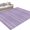 Purple, variant on Lilac Purple Striped Round Living Room Rugs 3.3 ft, Coastal Grandma Farmhouse Rustic Linen Texture Washable Area Rug with Non-Slip Sturdy Edge Binding Round Front Door Mat Floor Carpet for Entryway