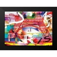 thumbnail image 2 of Kaly 18x14 Black Modern Framed Museum Art Print Titled - Paris seveille, 2 of 5