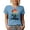 Baby Blue, variant on Retro I'd Rather Be Rock Climbing, Mountain or Cliff Climber, Heather Grey T-Shirt, 3XL