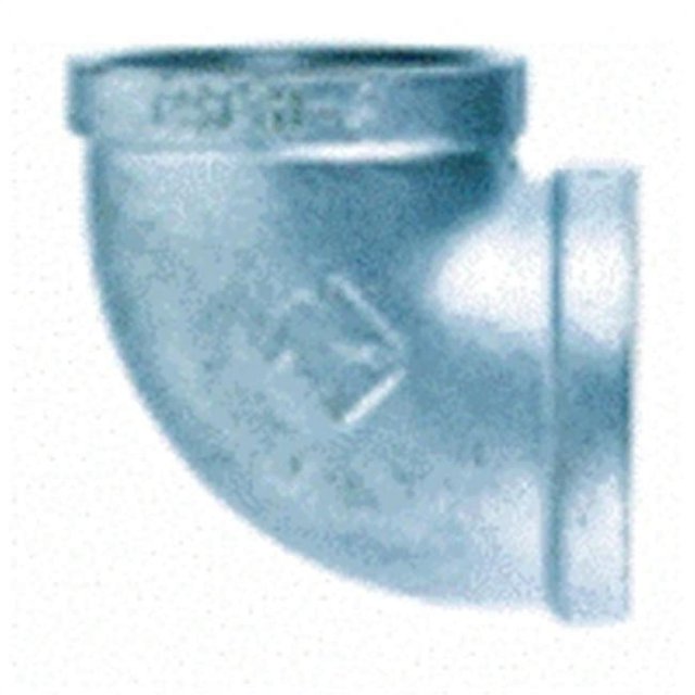 Galvanized Pipe Fitting, Equal Elbow, 90 Degree, 1-1/2-In. -510-007HN