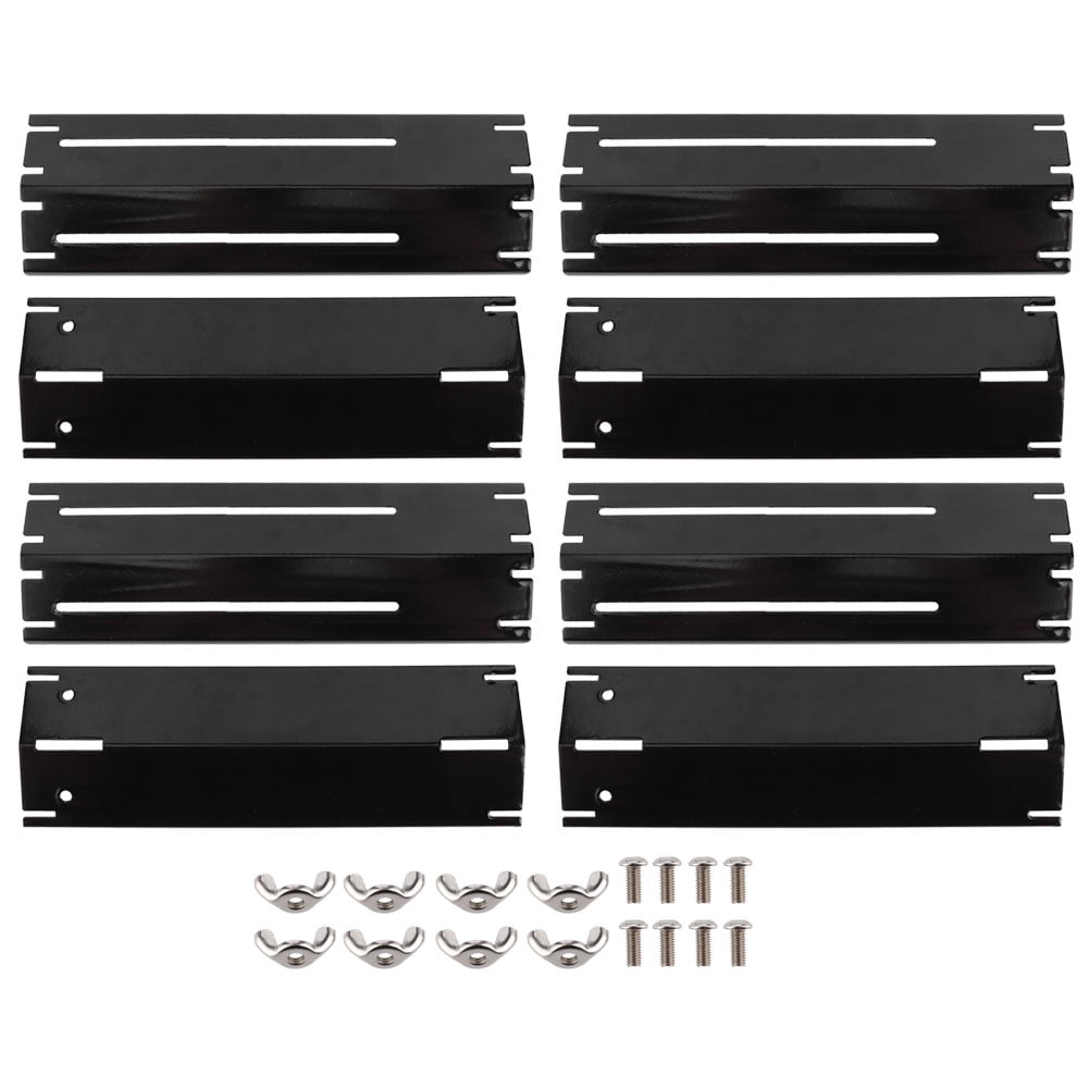 Dewin 4 Sets Adjustable Grill Heat Plate Shield Heat Tent Replacement Parts Fit For Brinkman Bbq Gas Grill