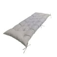 thumbnail image 1 of Moyic Cojín impermeable de poliéster para banco para máxima comodidad y protección Cojines para sillas de exterior Juegos de muebles de jardín Gris claro 100*50*8CM, 1 of 6