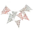 thumbnail image 1 of Tela De Golpe Ligero Flores Bandera De La Bandera Floral Banquete De Boda Decoración Festiva Zulema Bunting, 1 of 4