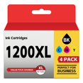 thumbnail image 1 of Cartuchos de tinta Gaiyeep Tuny PGI-1200 XL compatibles con Canon Maxify, 1 of 9