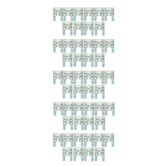 DNF 50 Pack 25 AMP ATS/ATC Mini Blade 12V Automobile Fuses