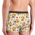 thumbnail image 3 of Goofa Forest Squirrel Printed Men's Boxer Briefs Underwear, Moisture-Wicking Underwear, Trunk,Soft and Breathable Cotton Underwear-XX-Large, 3 of 9