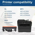 thumbnail image 3 of TN730 TN760 High Yield 2 Black Toner Cartridge Replacement for Brother MFC-L2710DW Printer, 3 of 6