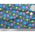 thumbnail image 2 of Soimoi Cotton Voile Fabric Leaves & Floral Artistic Print Sewing Fabric Yard 42 Inch Wide, 2 of 3