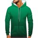 thumbnail image 1 of Sudadera con capucha para hombre, informal, a la moda, con cremallera, estampado degradado, manga larga, sudadera con capucha, blusa de poliéster para hombre, 1 of 4