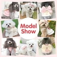 thumbnail image 5 of Dog Princess Dresses for Small Dogs Cat Bow Dress with Ring Dog Girl Clothes Cute Puppy Tutu Skirt Doggy Summer Costume Pet Outfits for Shih Tzu Yorkie Chihuahua Clothe (Pink, Small(3.3.-5.5lb)), 5 of 6