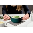 thumbnail image 4 of Ceramic Soup Crocks with Handles, 18 oz Set of 4, Oven, Microwave, Dishwasher Safe, for Casserole, Pasta, Cereal, 4 of 5