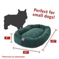 thumbnail image 3 of Majestic Pet Villa Velvet Bagel Pet Bed for Dogs, Calming Dog Bed Washable, Small, Marine, 3 of 6