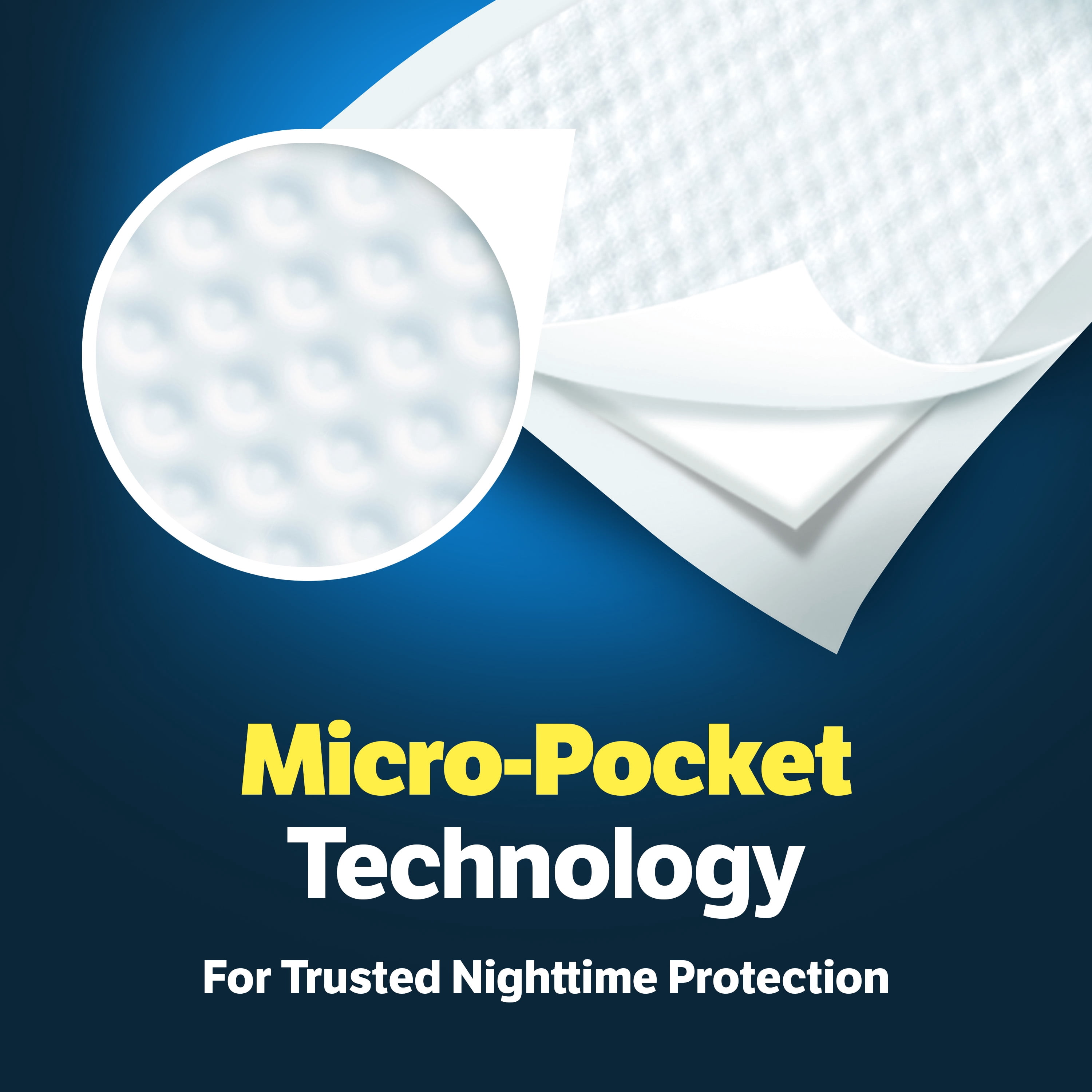 (2 pack) Goodnites Disposable Bed Pads for Bedwetting, 2.4 x 2.8 ft, 9 Count