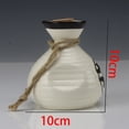 thumbnail image 3 of Classic Retro Ceramic Japanese Style Sake Wine Glass Set for Solo Drinking and Parties, 3 of 7
