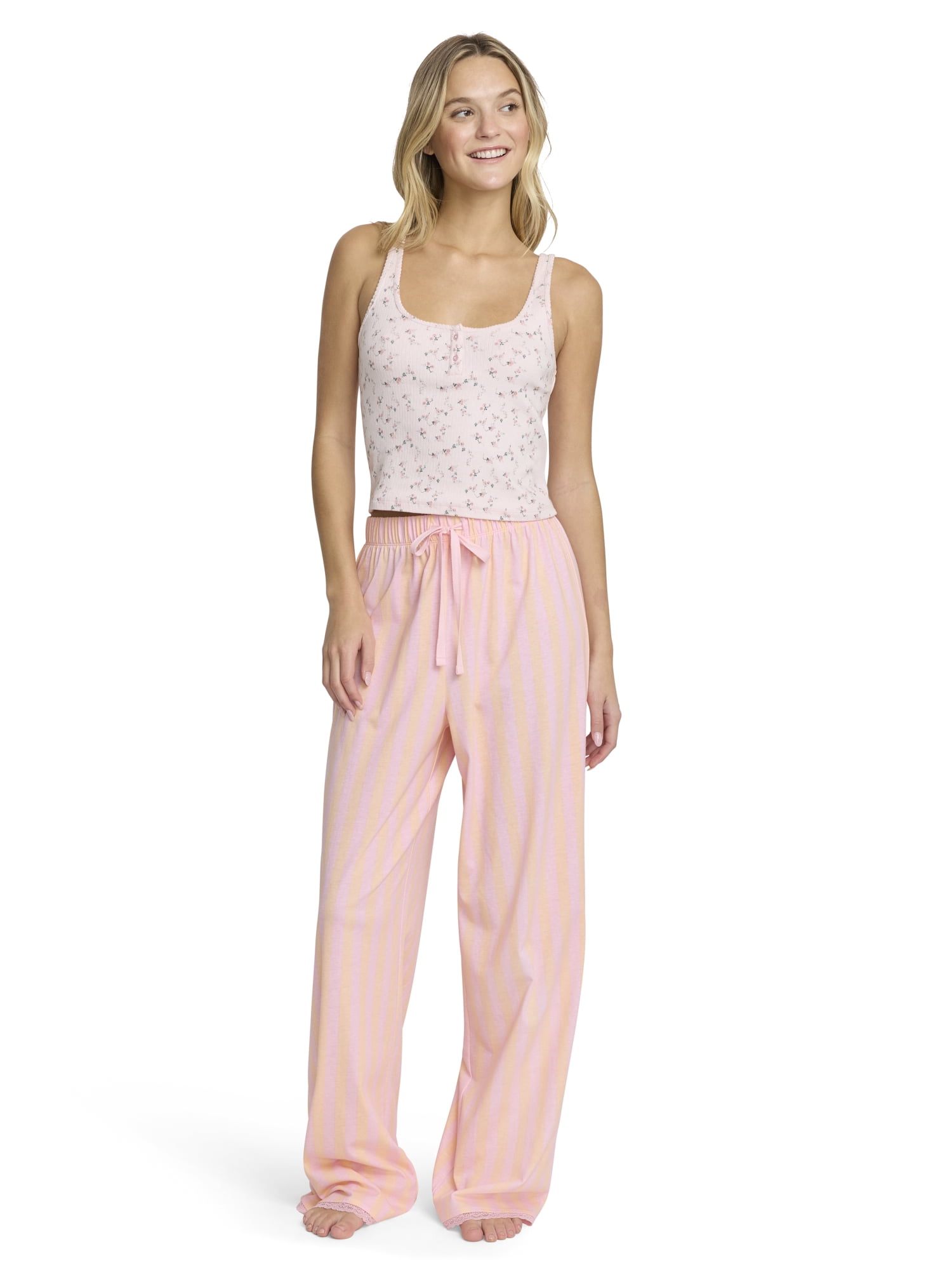 Mills by Millie Bobby Brown Women's Printed Pointelle Tank, Sizes XS-XXXL