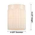 thumbnail image 3 of 516-1W-SG-G342-Innovations Lighting-Hadley - 1 Light Wall Sconce In Art Deco Style-9 Inches Tall and 4.5 Inches Wide-Satin Gold Finish-Clear Glass, 3 of 7