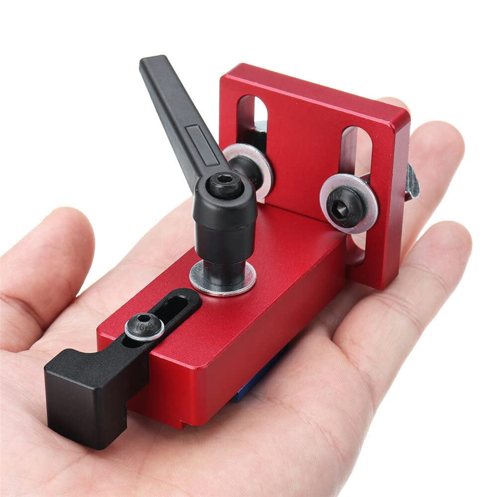 30/45 Manual Woodworking Miter Track Stop Router and Table Saw Fence Connector Aluminium Track Stopper