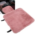 thumbnail image 3 of Almohadilla del asiento delantero automático, cojín de asiento del automóvil pvc pvc de espalda 17 pulgadas rosa para el invierno, 3 of 7