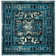 thumbnail image 5 of SAFAVIEH Vintage Hamadan Edin Oriental Area Rug, Light Blue/Black, 11' x 15', 5 of 9
