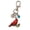 December, variant on Sweet Small Red Bird Keychain Unique Design Keyring For Decorating Keys Purses Or Luggage