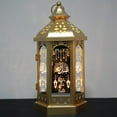 thumbnail image 3 of LED Ramadan Lantern Ramadan Decoration Lights Exquisite Ramadan Hanging Light for Birthday Eid Mubarak, 3 of 6