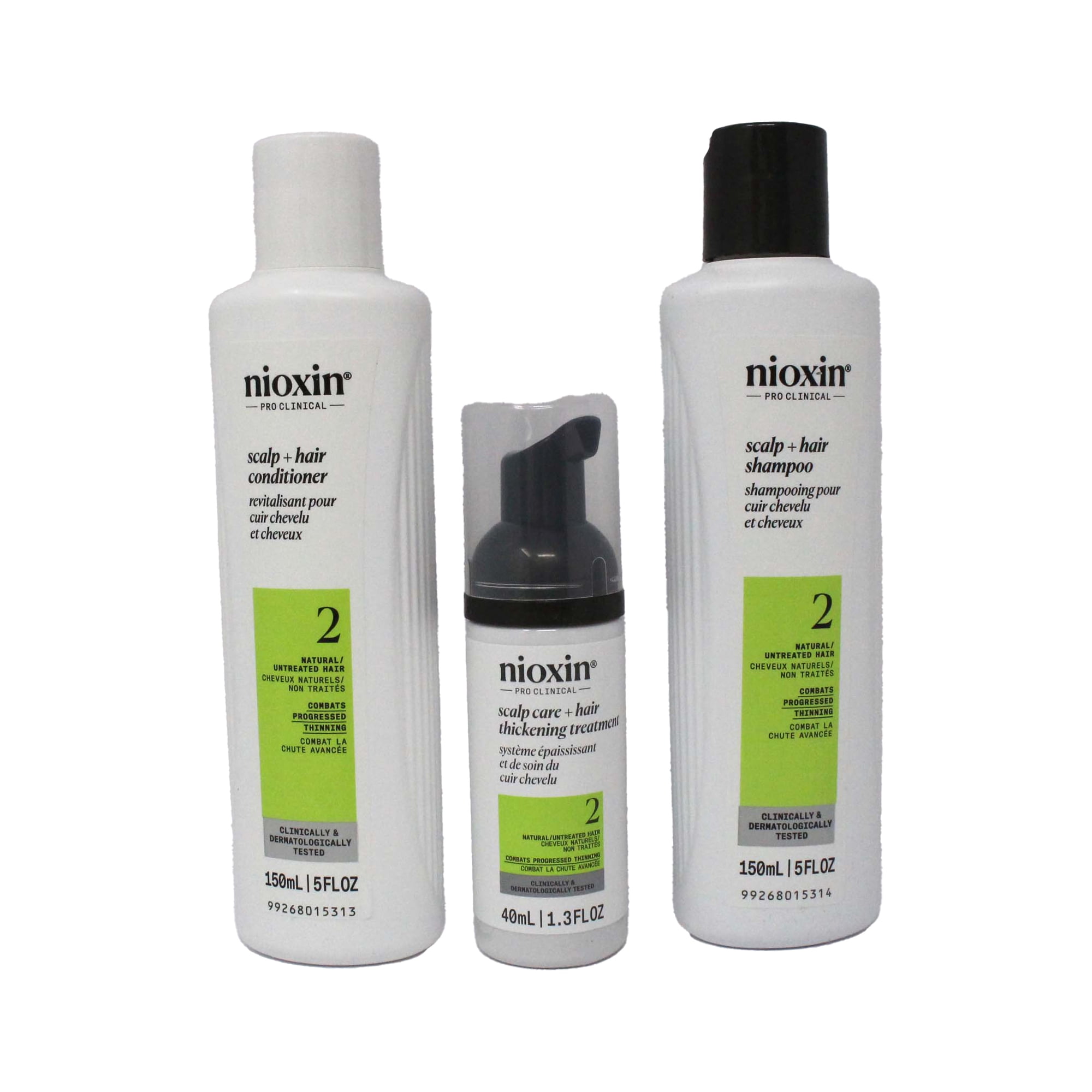Nioxin Pro Clinical System 2 Haircare Set For Natural/Untreated