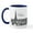 White/Navy Inside, variant on CafePress - Paris Mug (Tour Eiffel) - 11 oz Ceramic Mug - Novelty Coffee Tea Cup