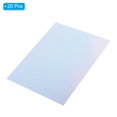 thumbnail image 3 of Unique Bargains A4 Holographic Cardstock, 20 Pack Metallic Iridescent Mirror Paper Sticker Foil Board, Style 7, 3 of 6
