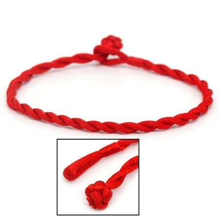 Flower String Bracelet Jewelry - SEXY SPARKLES 5-Pack Kabbalah Red Strings Braided Bracelet for Good Luck,Wealth & Love