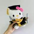 thumbnail image 1 of Anime Sanrio My Melody Kawaii Kuromi Hello Kitty Cinnamoroll, disfraz de Dr Hat, muñeco de peluche, regalos para niños, 1 of 4