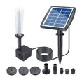 thumbnail image 1 of Kit Fuente Con Panel Solar Bomba 6 V/2 W para Baño Pájaros Y Jardín, 1 of 9
