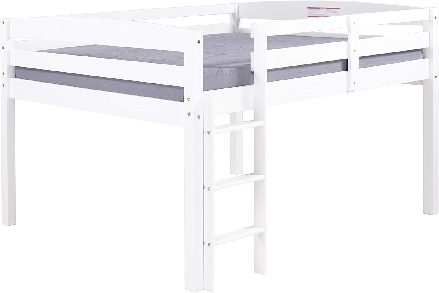 Eco-Flex Furniture T1303F Concord Full Size Junior Loft Bed - White - image 3 of 6