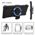 thumbnail image 4 of Mignova for Galaxy Note 9 Case with Built-in Screen Protector Heavy Duty Full-Body Armor Case Belt Clip Holster&Kickstand For Samsung Galaxy Note 9 2018 SM-N960(Black), 4 of 7