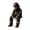 4.7 Inch, variant on Firefighter Skeleton Shelf Sitter, Gothic Engine 13 Fireman Skull Figurine Resin Ornament Home Desktop Halloween Decorations Honor & Firefighter Tribute Gift - 4.7"